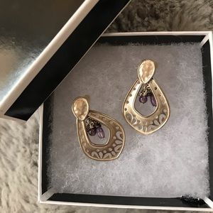 Silpada Amethyst Earrings
